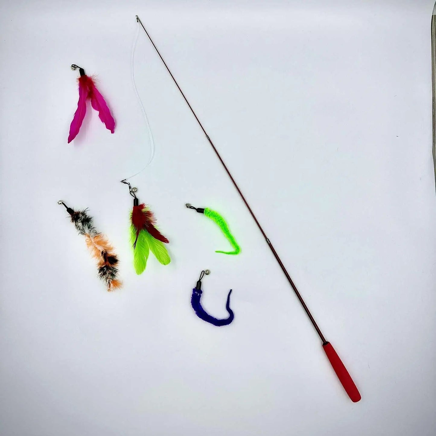 Ultimate Fishing Feather Cat Toy - Engage Your Feline's Instincts!