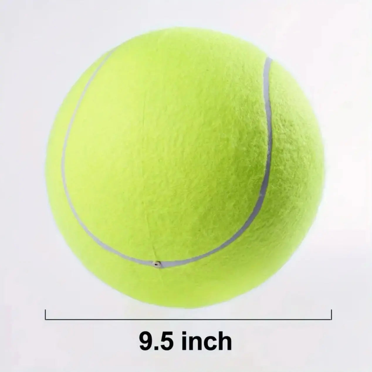 Ultimate Giant Dog Tennis Ball - Durable, Bouncy Training Toy for Active Pets