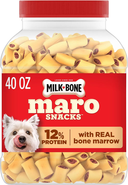 Marosnacks Small Dog Treats with Real Bone Marrow, 40 Oz.
