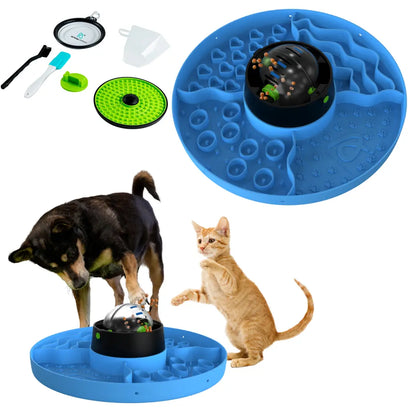 Ultimate 8-In-1 Interactive Snuffle Mat for Dogs and Cats - Slow Feeder Puzzle Toy