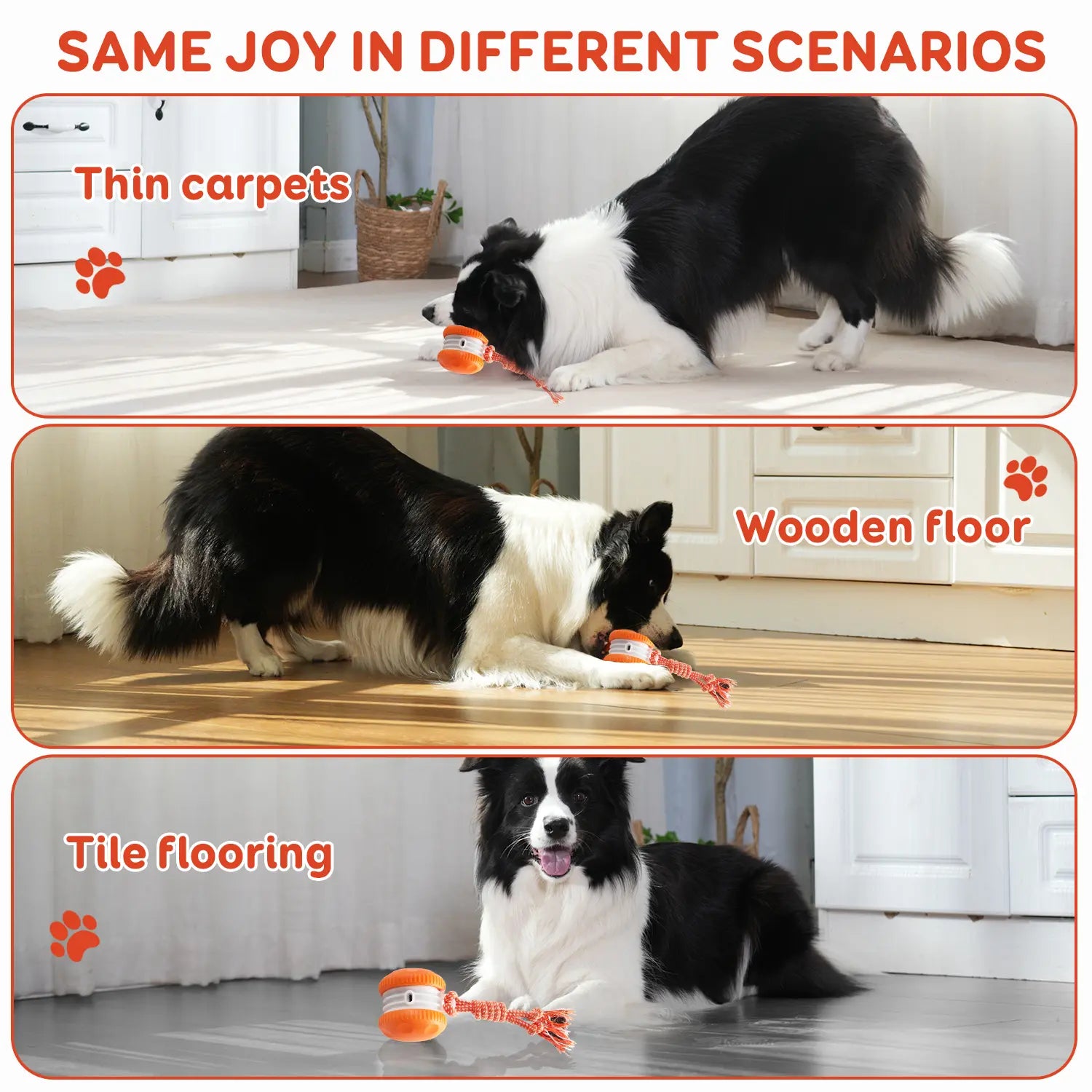 QGI Interactive Electric Dog Ball - Automatic Motion-Activated Toy for All Dog Sizes, Perfect for Boredom Relief and Fun Playtime!