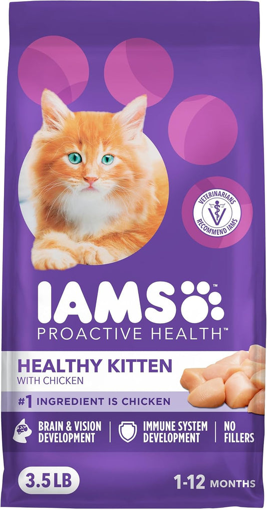 Proactive Health Healthy Kitten Dry Cat Food, Chicken, 3.5 Lb