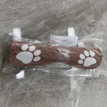 Quick-Dry Absorbent Pet Feeding Mat for Dogs & Cats - Non-Slip Rubber Base, Indoor Use, Dark Polyester Surface