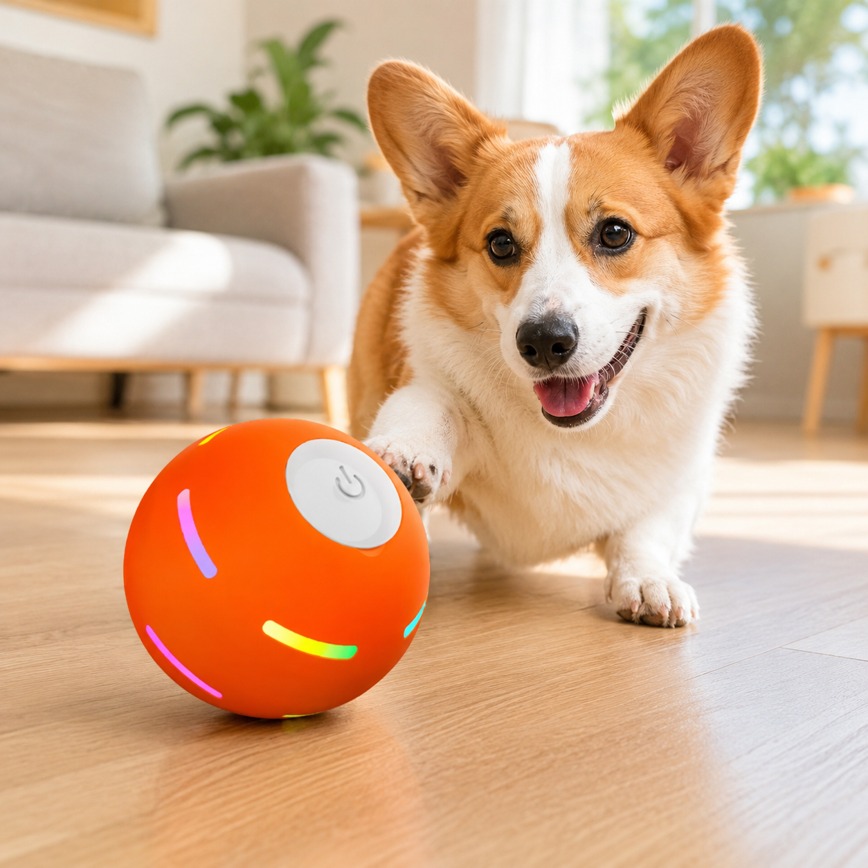Get Your Dog Moving With Motion-Activated Ball Fun