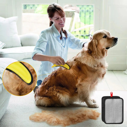 Adjustable Cat Hair Remover Brush - Ultimate Pet Hair Cleaning Tool for Carpets & Floors, Perfect Valentine’s Day Gift!