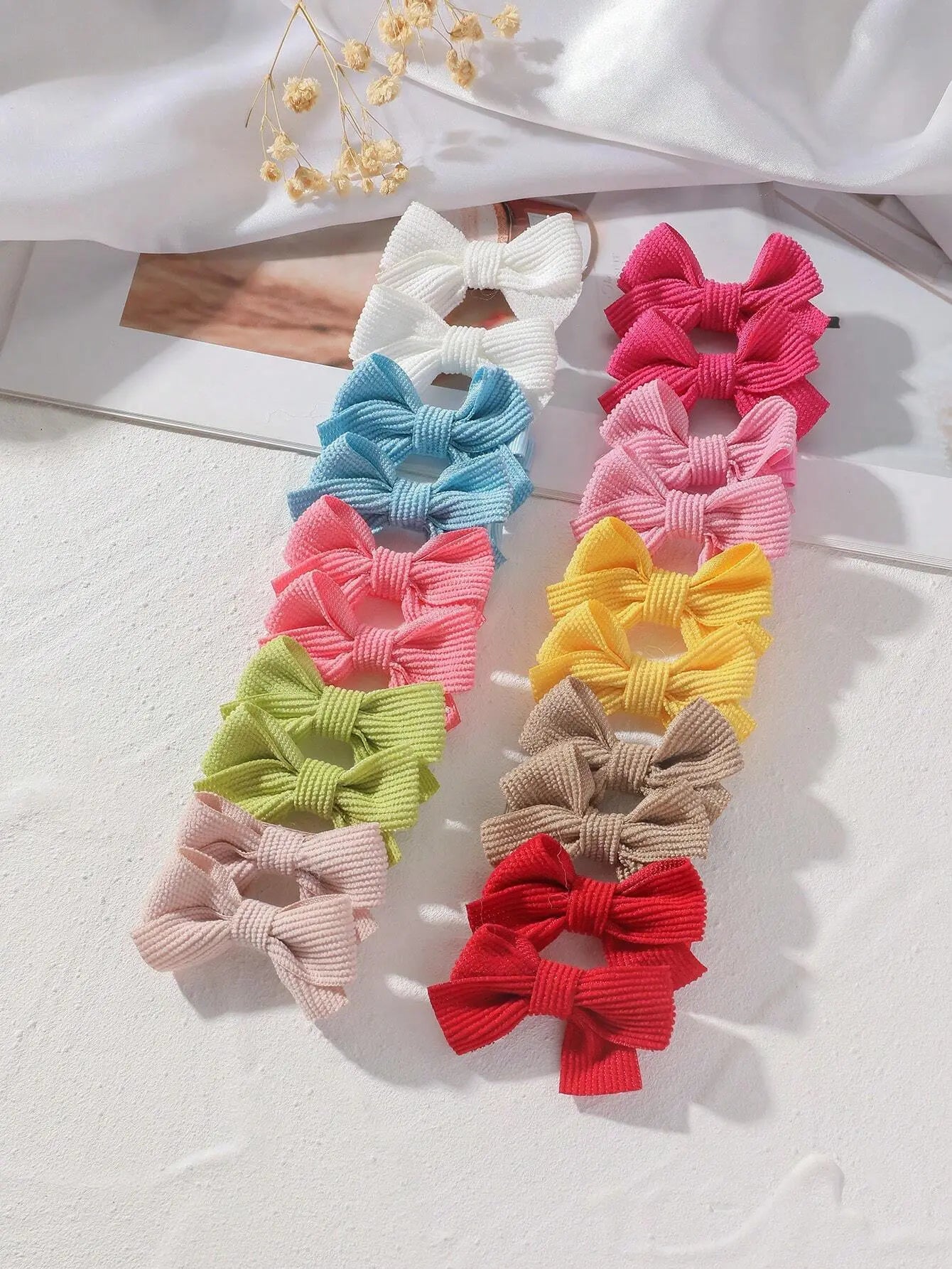20 Pcs Adorable Pet Hair Bows & Headbands for Small Dogs - Perfect Grooming Accessories for Holidays, Parties, and Everyday Style!