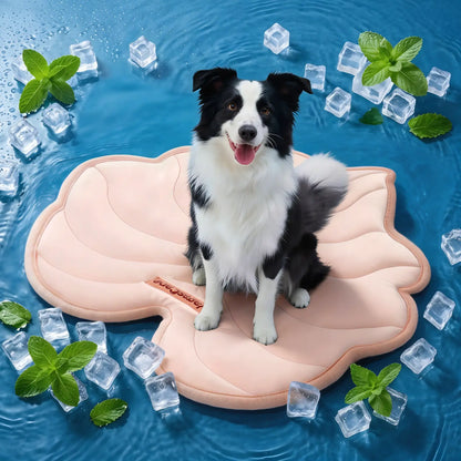 Vagascape Eco-Friendly Cooling Pet Mat - Portable & Durable Cooling Pad for Large Dogs and Cats, Perfect for Outdoor Adventures, Camping, and Crate Use, Machine Washable, No Gel Needed