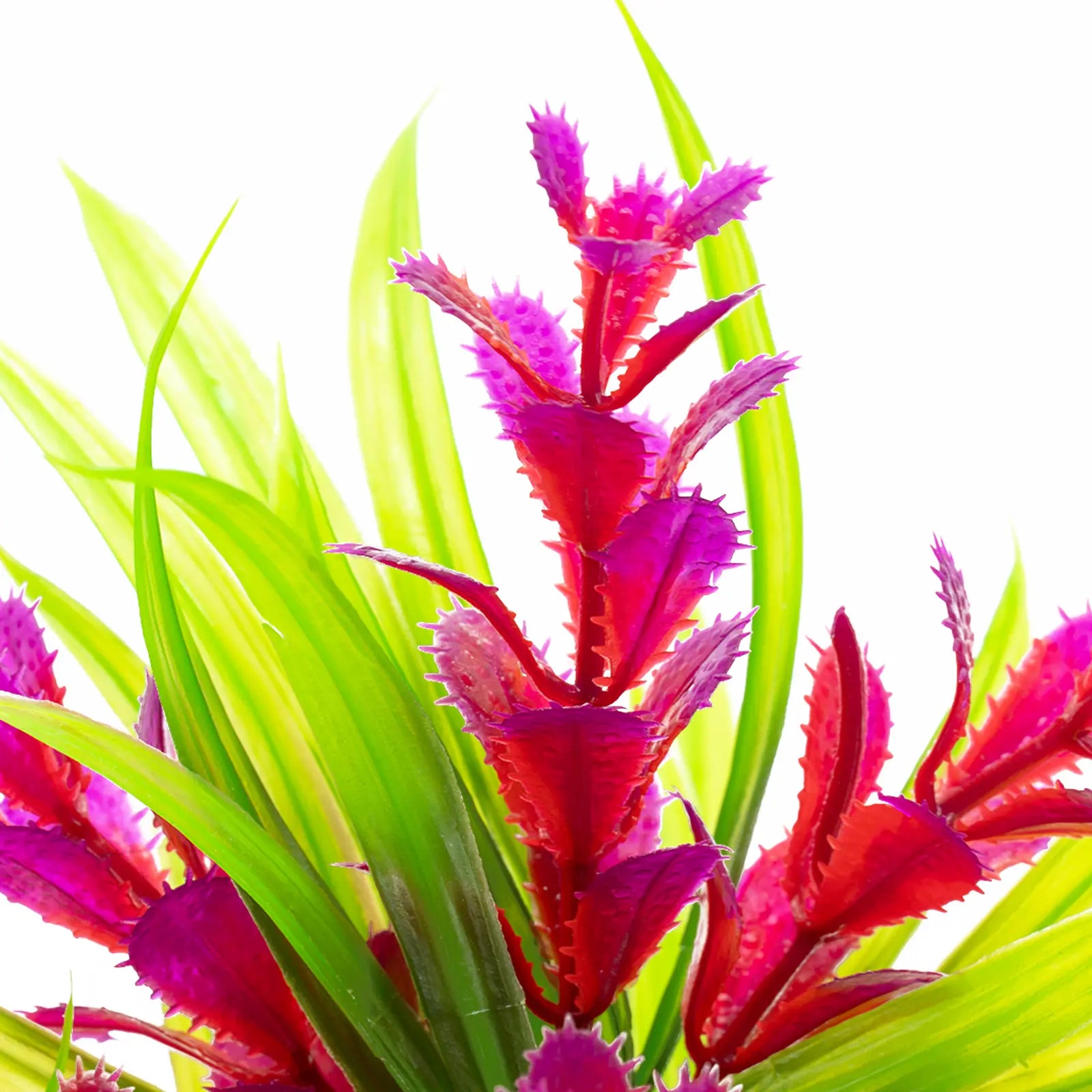 Vibrant Artificial Fish Tank Plants - Lifelike Plastic Aquarium Accessories for Stunning Underwater Decor
