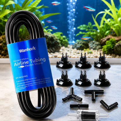 Keep Aquarium Air Flowing Smoothly With Flexible Tubing