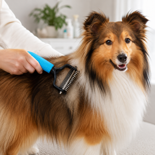 Remove Mats and Loose Fur With Less Stress