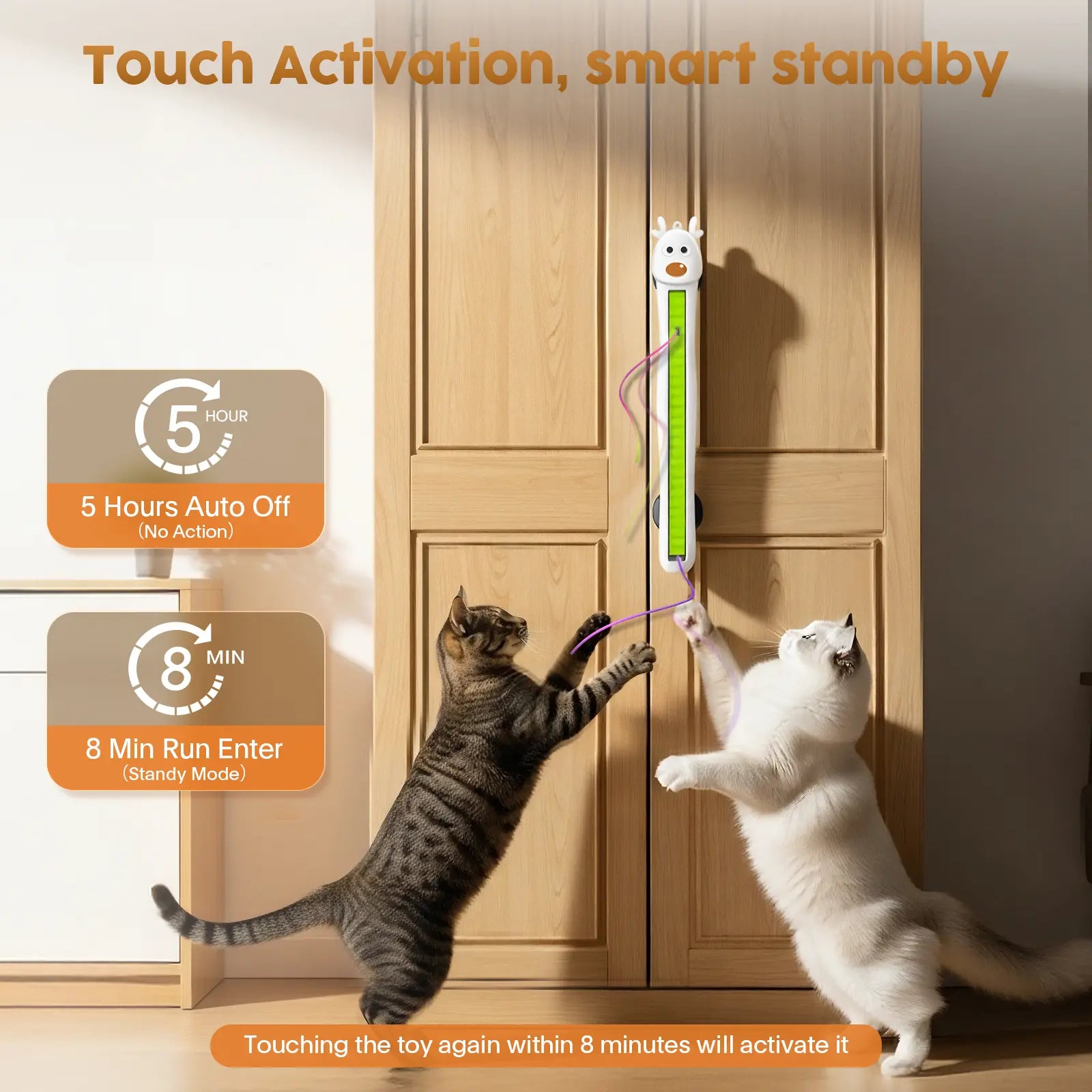 Ultimate Interactive Electric Flying Ropes Cat Toy - Engaging Indoor Fun for Kittens & Adult Cats!