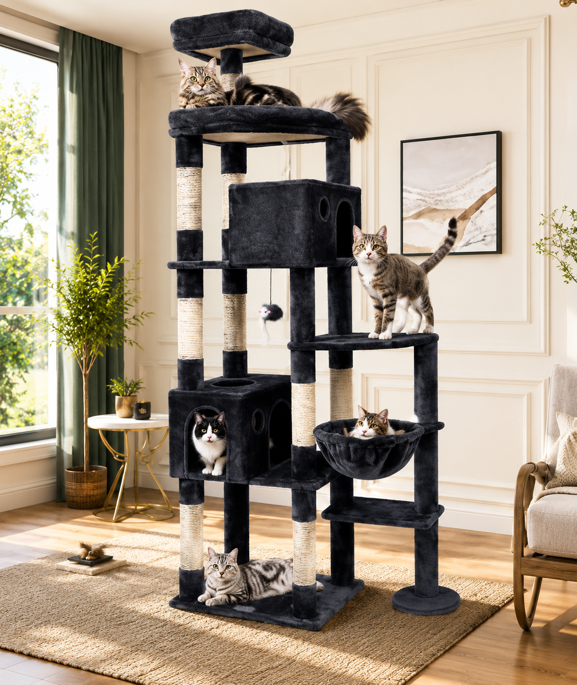 Give Large Cats Their Ultimate Climbing Kingdom