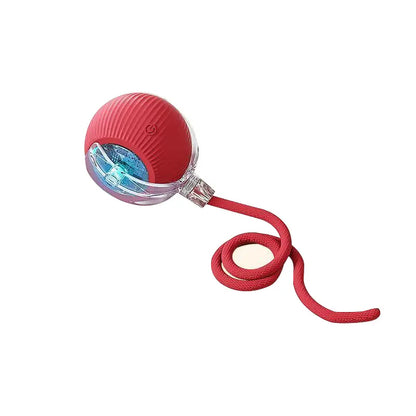 Rechargeable Rolling Ball for Dogs and Cats - Durable, Automatic, with Obstacle Avoidance for All Pet Sizes