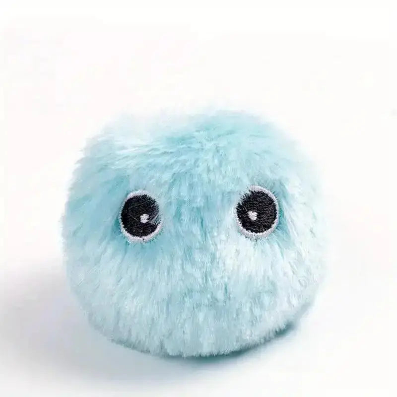 Interactive Plush Cat Teaser Toy Set - 3 Fun Sound Toys for Cats and Dogs