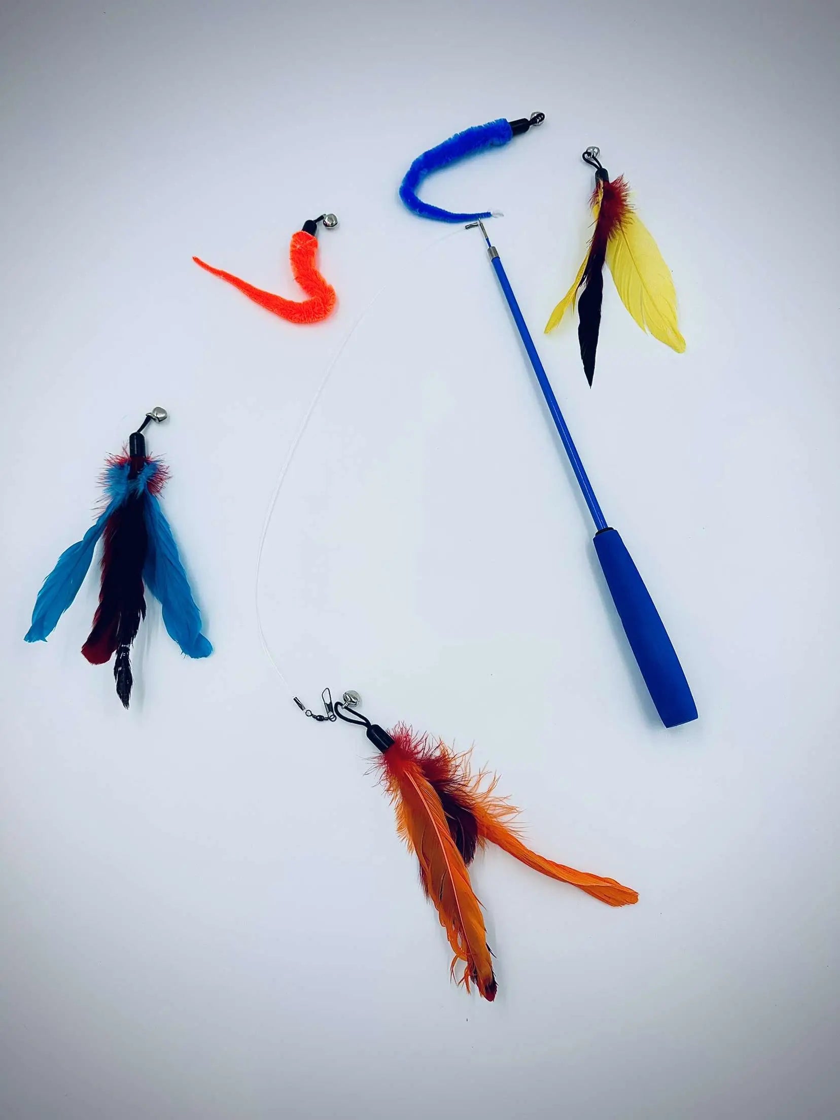 Ultimate Fishing Feather Cat Toy - Engage Your Feline's Instincts!