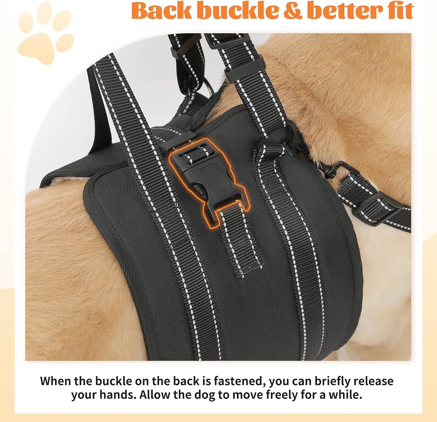 Ultimate Dog Lift Harness Sling - Adjustable Support Carrier for Senior Dogs with Arthritis and Joint Injuries, Perfect for Rehabilitation and Emergency Assistance
