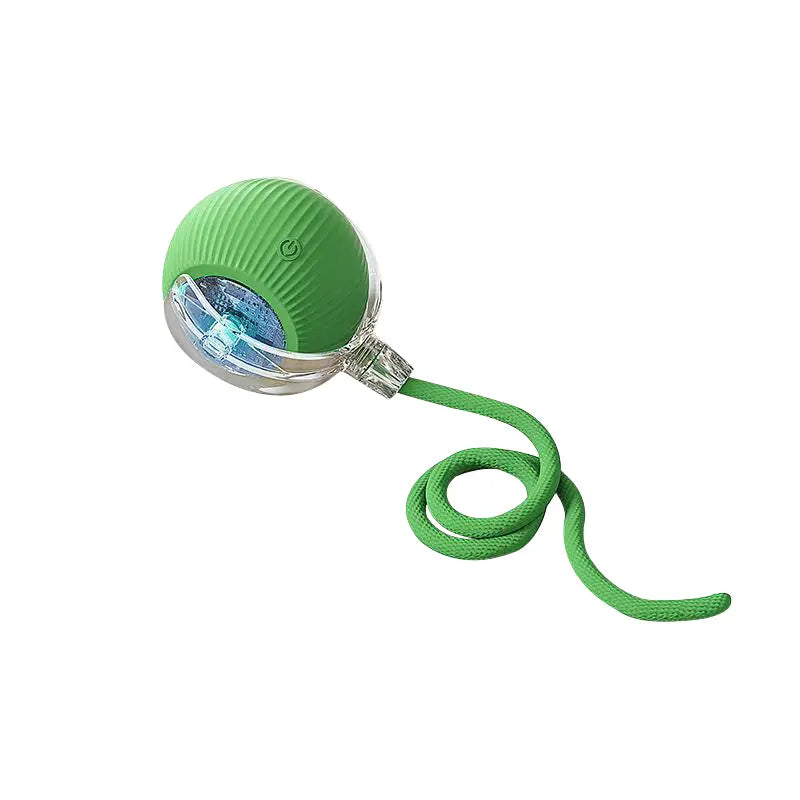 Rechargeable Rolling Ball for Dogs and Cats - Durable, Automatic, with Obstacle Avoidance for All Pet Sizes