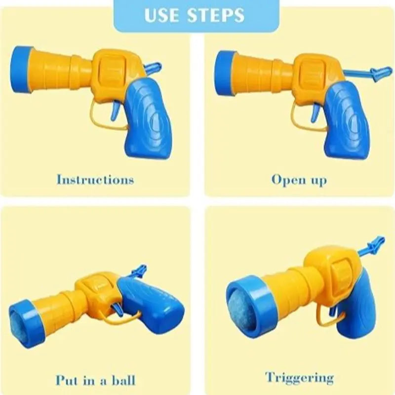 Cat Toy Ball Launcher Set - Colorful Fun for Indoor Play and Self-Entertainment!