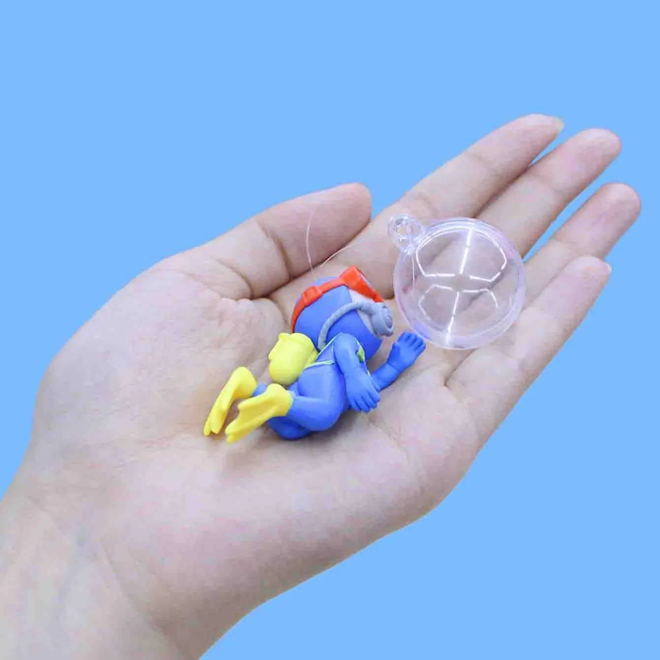 Enchanting Floating Aquarium Ornaments - Set of 2 Unique Fish Decorations