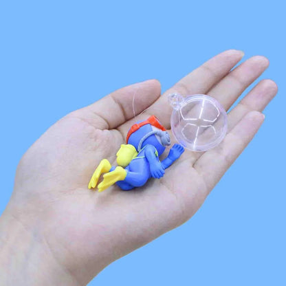 Enchanting Floating Aquarium Ornaments - Set of 2 Unique Fish Decorations