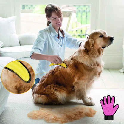 Adjustable Cat Hair Remover Brush - Ultimate Pet Hair Cleaning Tool for Carpets & Floors, Perfect Valentine’s Day Gift!