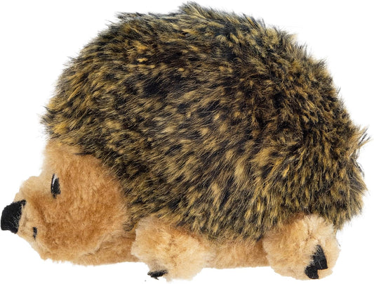 Hedgehogz Plush Dog Toy, Squeaks, Small, 6" X 4.5"