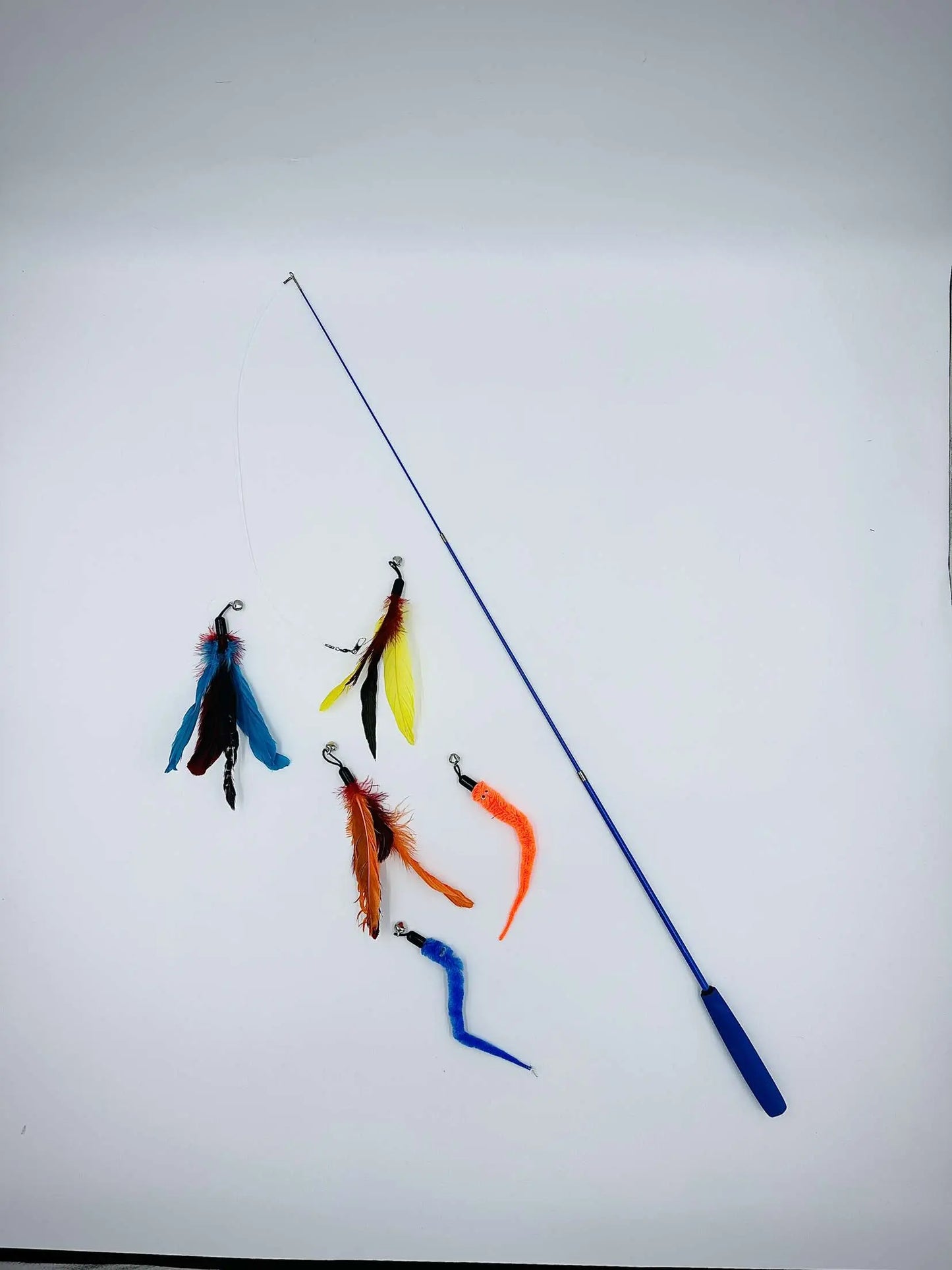 Ultimate Fishing Feather Cat Toy - Engage Your Feline's Instincts!