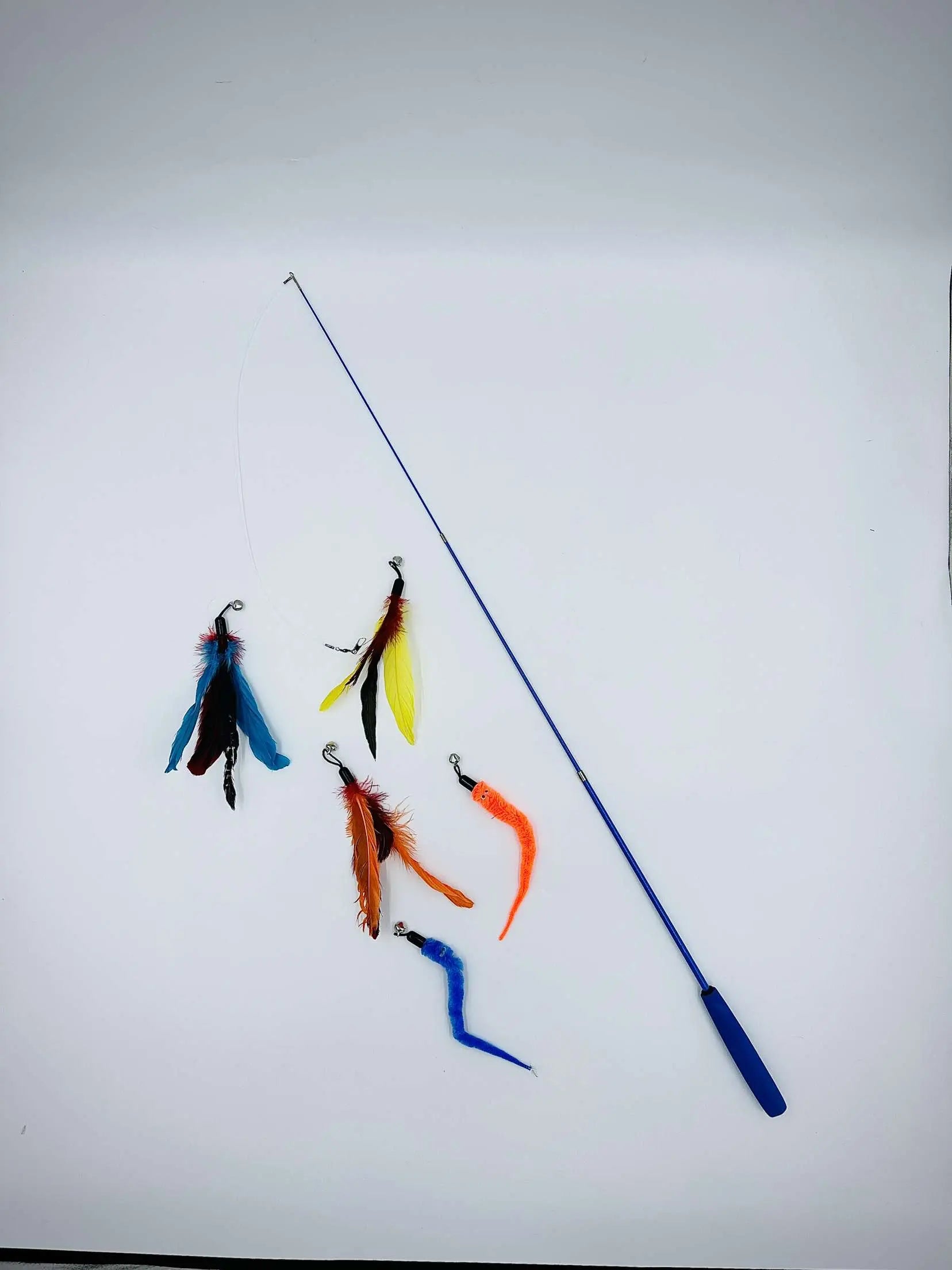 Ultimate Fishing Feather Cat Toy - Engage Your Feline's Instincts!