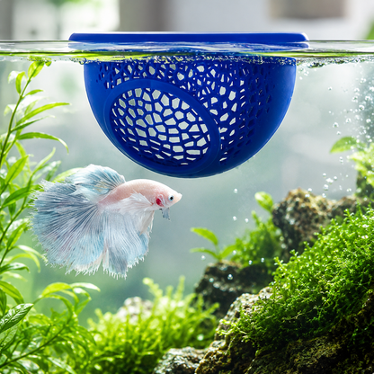 Give Bettas and Shrimp a Floating Safe Haven
