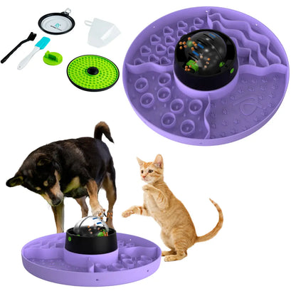 Ultimate 8-In-1 Interactive Snuffle Mat for Dogs and Cats - Slow Feeder Puzzle Toy