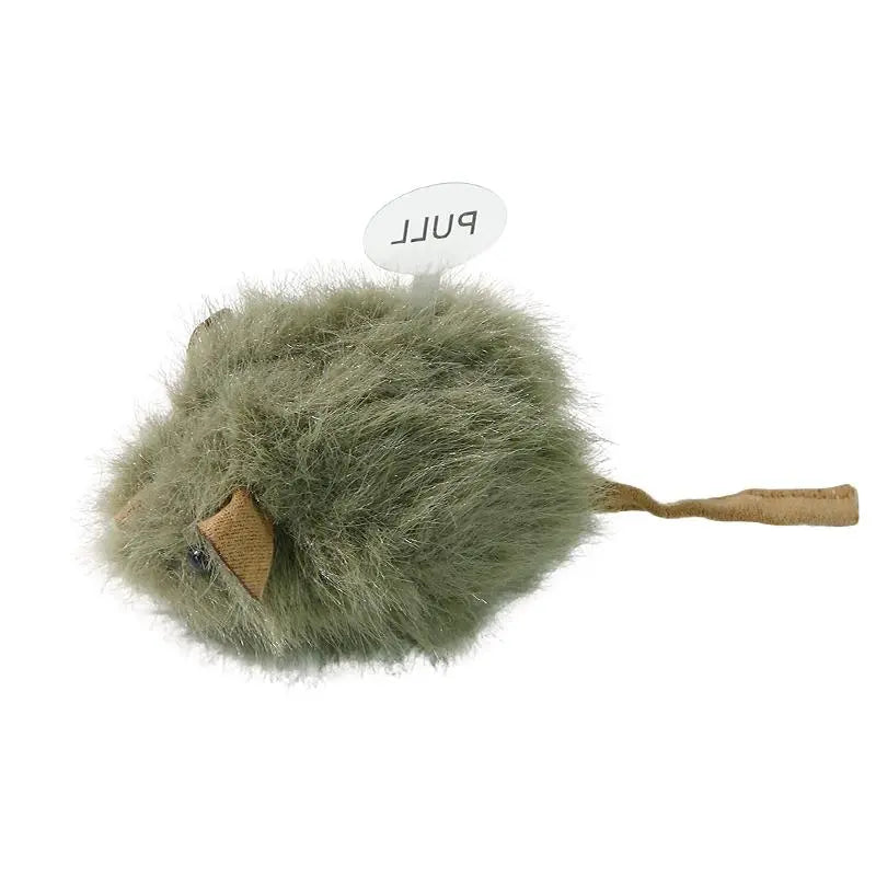 Interactive Plush Mouse Cat Toy - Sound & Catnip Chew Toy for Cats & Dogs - Boredom Relief Gift!