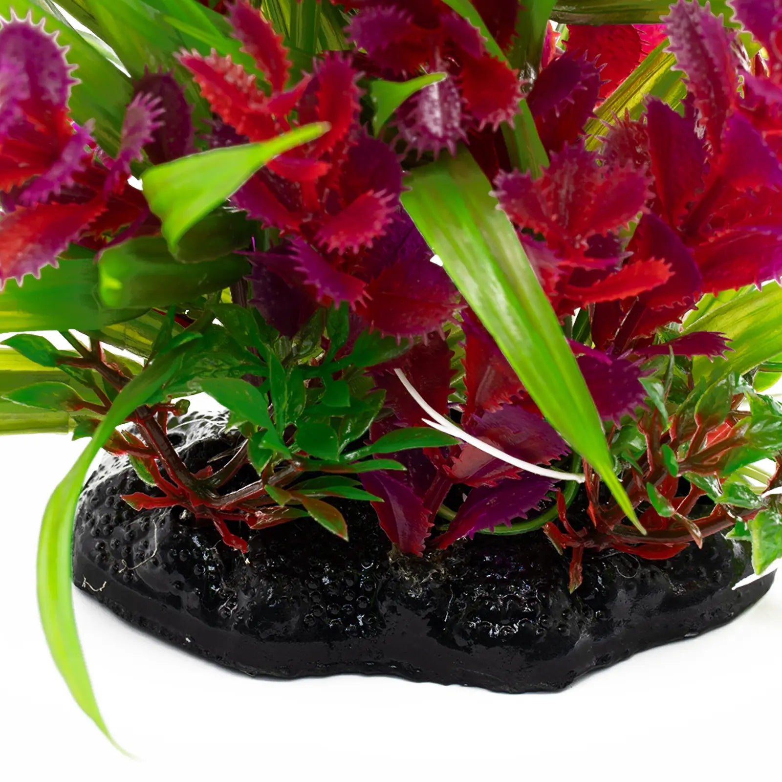 Vibrant Artificial Fish Tank Plants - Lifelike Plastic Aquarium Accessories for Stunning Underwater Decor