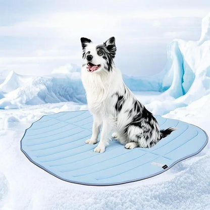 Vagascape Eco-Friendly Cooling Pet Mat - Portable & Durable Cooling Pad for Large Dogs and Cats, Perfect for Outdoor Adventures, Camping, and Crate Use, Machine Washable, No Gel Needed