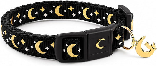 Breakaway Cat Collar with Bell for Kittens & Cats