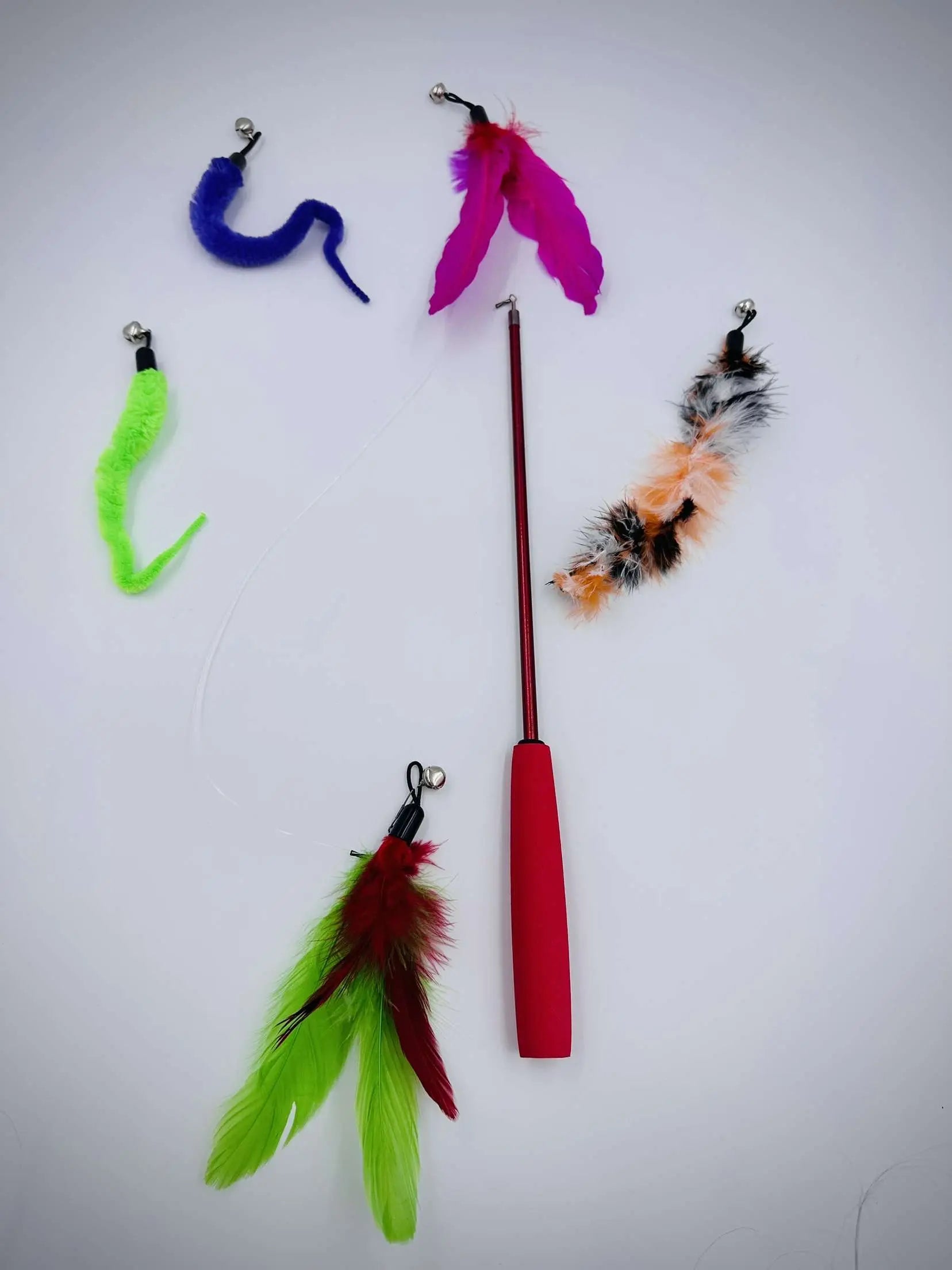 Ultimate Fishing Feather Cat Toy - Engage Your Feline's Instincts!