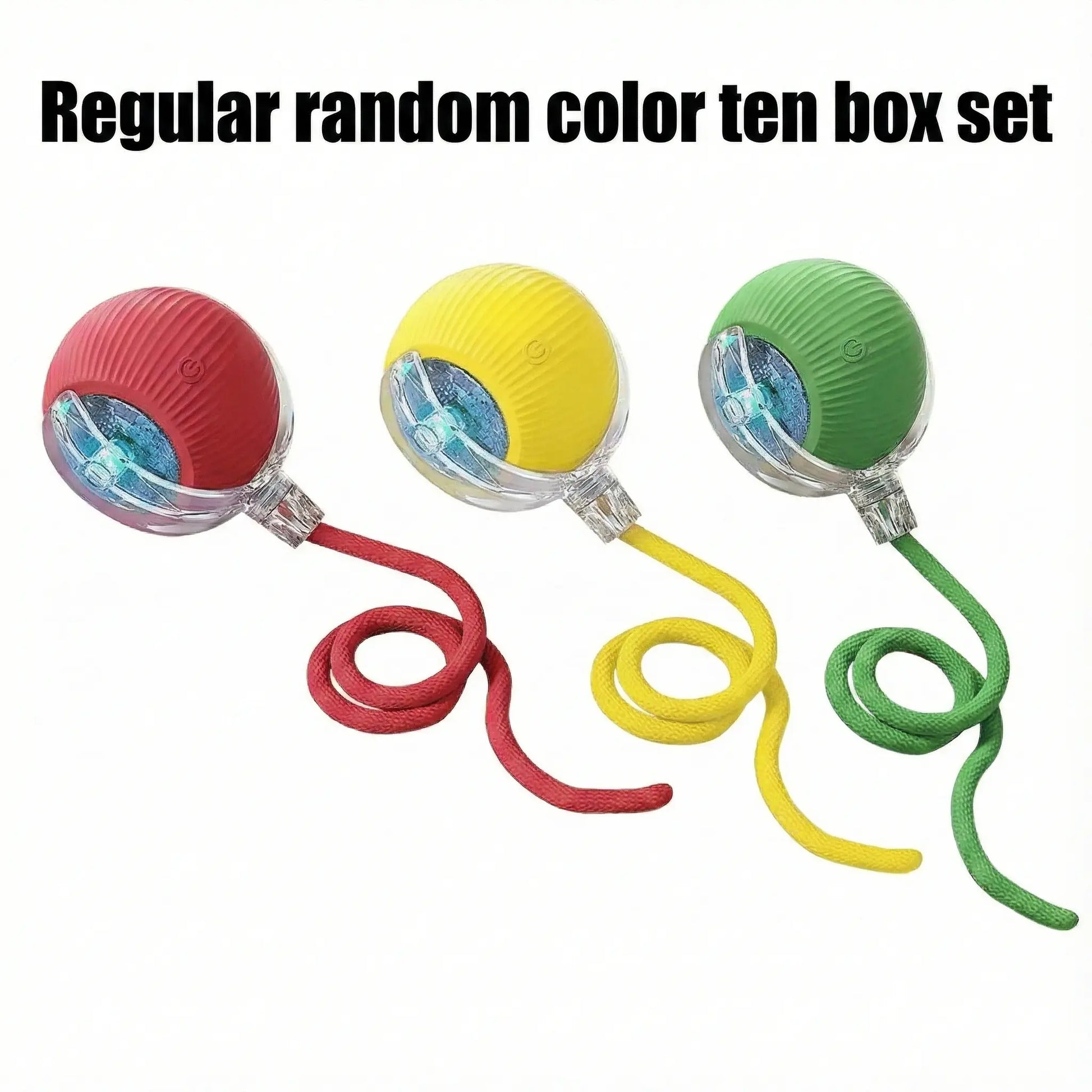 Rechargeable Rolling Ball for Dogs and Cats - Durable, Automatic, with Obstacle Avoidance for All Pet Sizes