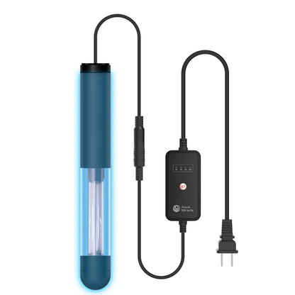 Aquamiracle U-V Light Aquarium Filter with Timer & Aeration - Perfect for Crystal Clear Fish Tanks and Turtles!
