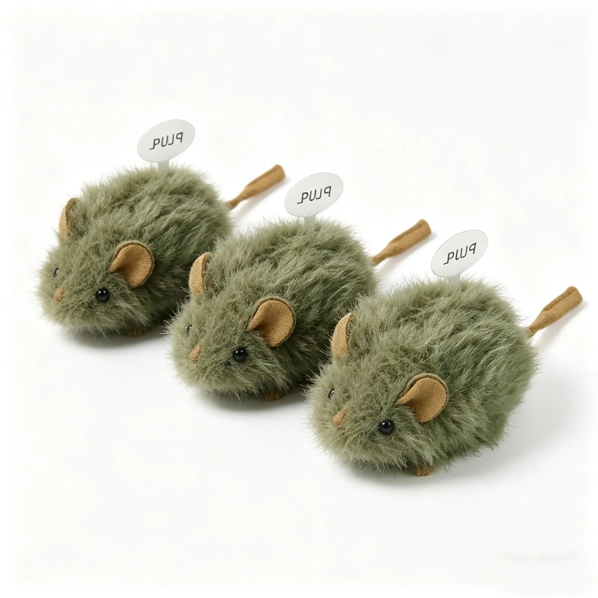 Interactive Plush Mouse Cat Toy - Sound & Catnip Chew Toy for Cats & Dogs - Boredom Relief Gift!
