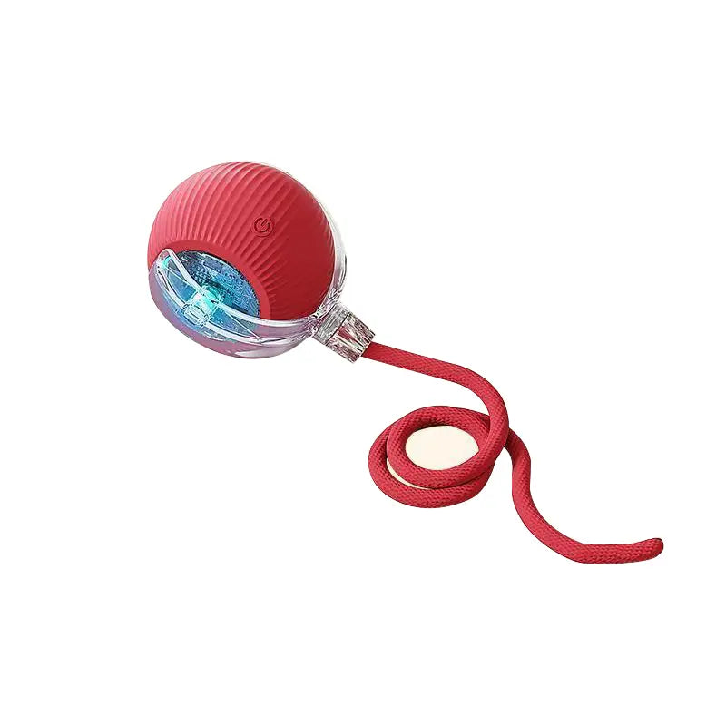 Rechargeable Rolling Ball for Dogs and Cats - Durable, Automatic, with Obstacle Avoidance for All Pet Sizes
