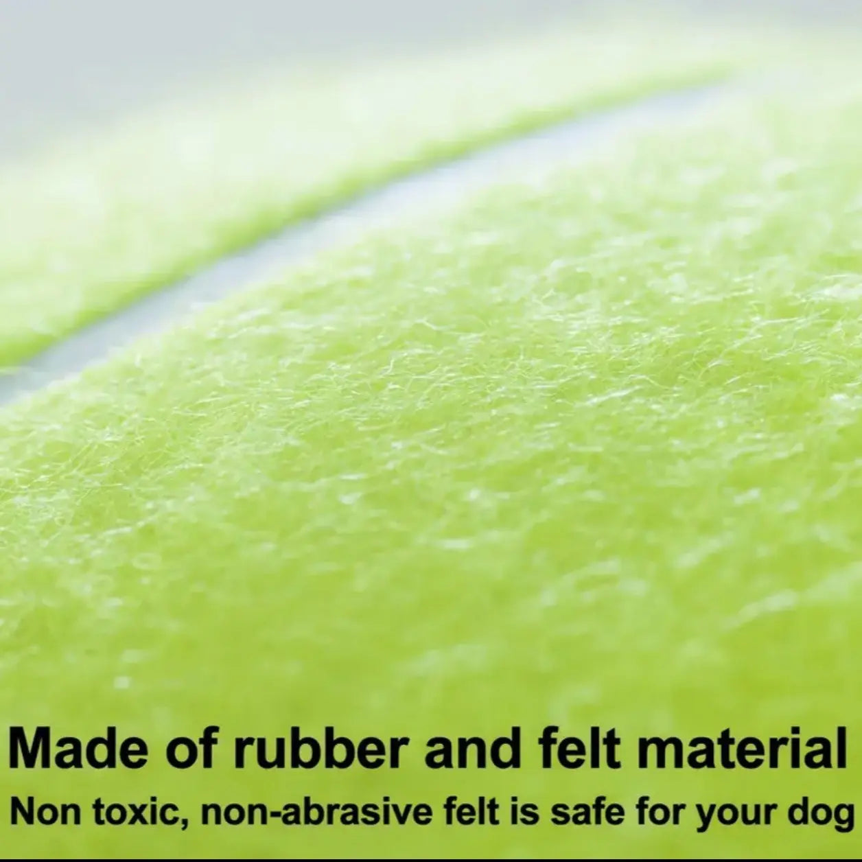 Ultimate Giant Dog Tennis Ball - Durable, Bouncy Training Toy for Active Pets