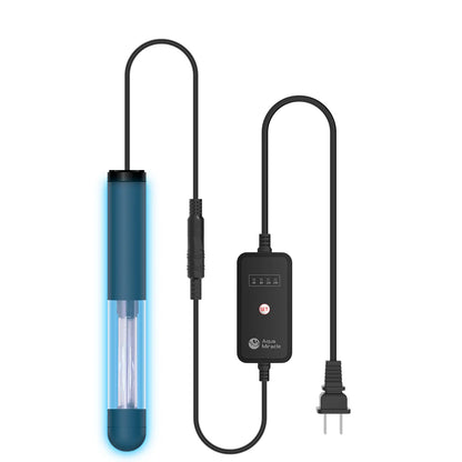 Aquamiracle U-V Light Aquarium Filter with Timer & Aeration - Perfect for Crystal Clear Fish Tanks and Turtles!