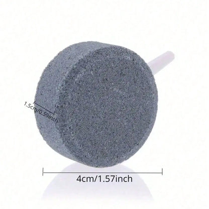 Versatile Aquarium Bubble Stones - Oxygen Pump Disks in Various Sizes for Enhanced Fish Tank Aeration
