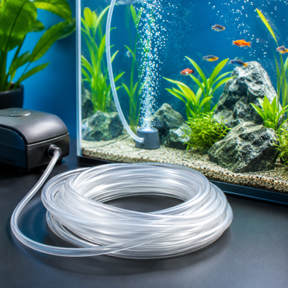 Keep Aquarium Air Flowing Right With Clear 25FT Tubing
