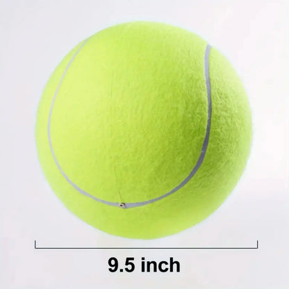 Ultimate Giant Dog Tennis Ball - Durable, Bouncy Training Toy for Active Pets