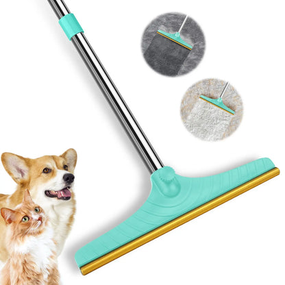Adjustable Cat Hair Remover Brush - Ultimate Pet Hair Cleaning Tool for Carpets & Floors, Perfect Valentine’s Day Gift!