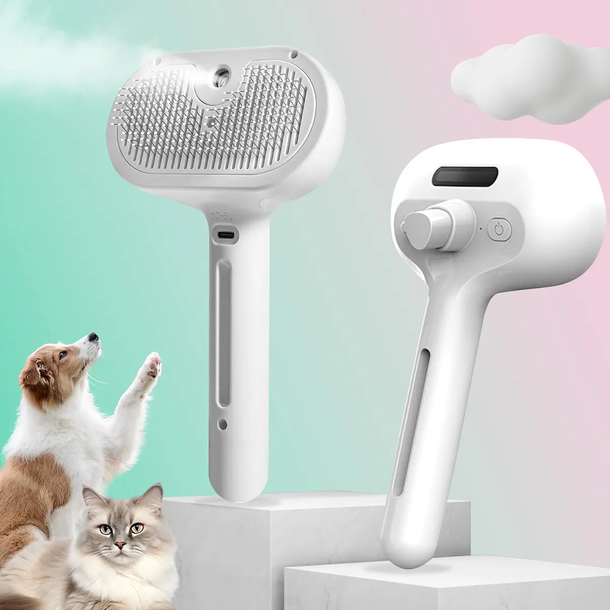 Catpick Pet Spray & Hair Removal Comb - Effortless Odor Elimination & Grooming for Cats and Dogs