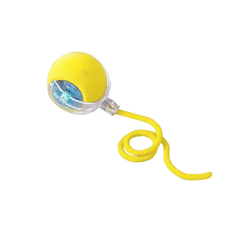 Rechargeable Rolling Ball for Dogs and Cats - Durable, Automatic, with Obstacle Avoidance for All Pet Sizes