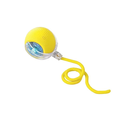 Rechargeable Rolling Ball for Dogs and Cats - Durable, Automatic, with Obstacle Avoidance for All Pet Sizes