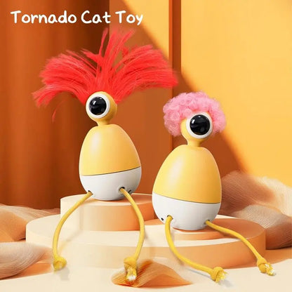 Tornado Cat Toy - Interactive Spinning Fun for Happy, Healthy Cats!